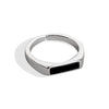 Women's Vintage Geometric Copper Ring With Electroplating
