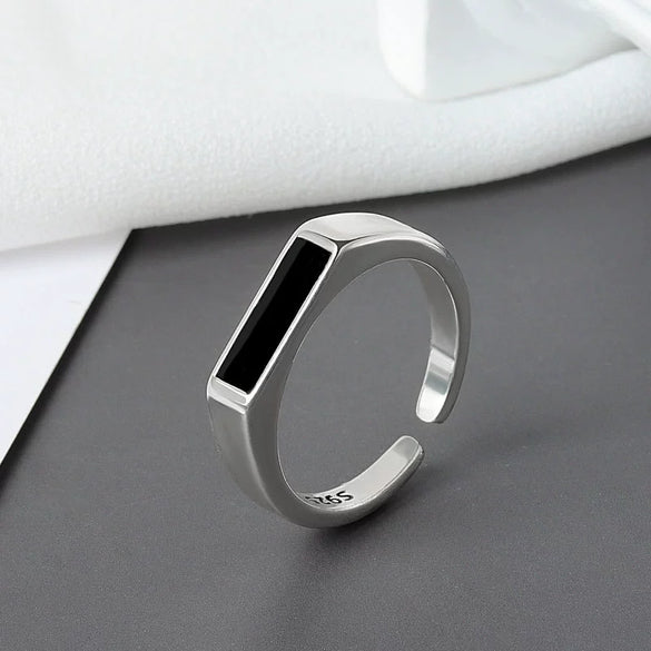 Women's Vintage Geometric Copper Ring With Electroplating