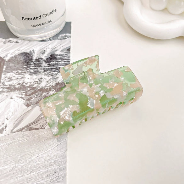 Women's Vintage Geometric Handmade Pvc Hair Grab Clip Jewelry Hair Accessories