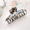 Women's Vintage Geometric Handmade Pvc Hair Grab Clip Jewelry Hair Accessories