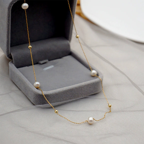 Women's Vintage Geometric Handmade Titanium Steel Cross Chain Sweater Necklace