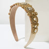 Women's Vintage Hair Hoop With Glass Drill And Diamond Design