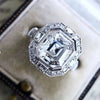 Women's Vintage Palace Style Copper Zircon Geometric Bracelet And Ring