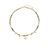 Women's Vintage Retro Geometric Handmade Beaded Copper Necklace