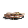 Women's Vintage Simple All Match Leather Belt With Alloy Pin Buckle And Geometric Style