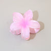 Women's Vintage Style Plumeria Flower Hair Clip Ps Material Baking Paint Process