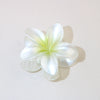Women's Vintage Style Plumeria Flower Hair Clip Ps Material Baking Paint Process
