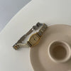 Women's Vintage Wine Barrel Alloy Band Quartz Watch Simple Elegant Casual Style