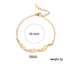 Women's Vshaped Pearl Clavicle Necklace With Titanium Steel Chain And Real Gold Plated Brass Hardware