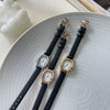 Women's Watch Alloy Barrel Type Roman Dial Retro Fashion