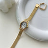 Women's Watch Alloy Barrel Type Roman Dial Retro Fashion