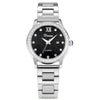 Women's Watch Alloy Case Genuine Leather Strap Round Dial Luxury Leisure Style Diamond Starry Sky Face