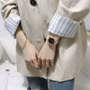 Women's Watch Alloy Case Imitation Leather Strap Round Dial Leisure Style