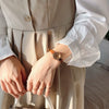 Women's Watch Alloy Case Imitation Leather Strap Round Dial Leisure Style