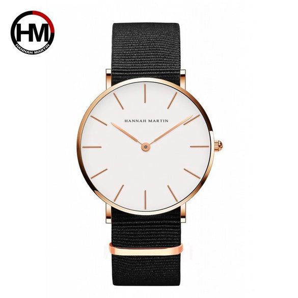 Women's Watch Alloy Case Stainless Steel Clasp Pu Strap Round Dial Simple Fashion Waterproof