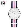 Women's Watch Alloy Case Stainless Steel Clasp Pu Strap Round Dial Simple Fashion Waterproof