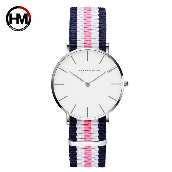 Women's Watch Alloy Case Stainless Steel Clasp Pu Strap Round Dial Simple Fashion Waterproof