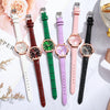 Women's Watch Alloy Imitation Leather Stainless Steel Round Leisure Luminous Non Mechanical