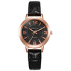 Women's Watch Alloy Imitation Leather Stainless Steel Round Leisure Luminous Non Mechanical