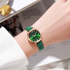 Women's Watch Alloy Imitation Leather Stainless Steel Round Leisure Luminous Non Mechanical