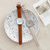 Women's Watch Alloy Skin Stainless Steel Round Japanese Style Minimalist