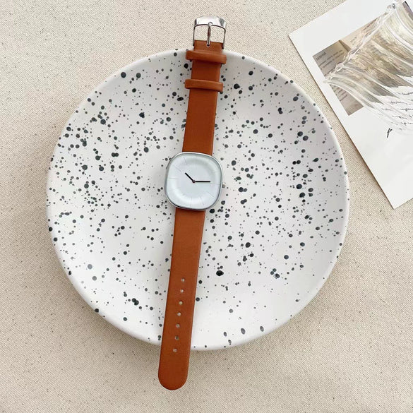 Women's Watch Alloy Skin Stainless Steel Round Japanese Style Minimalist