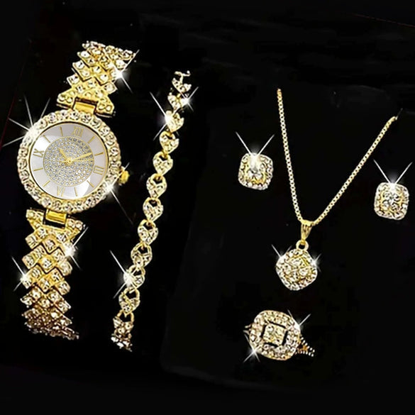Women's Watches Alloy Gold Pin Buckle Round Dial Leisure Style