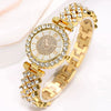 Women's Watches Alloy Gold Pin Buckle Round Dial Leisure Style