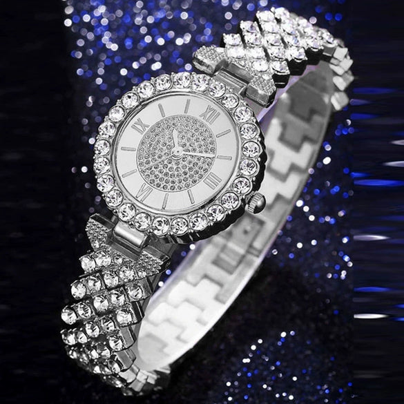 Women's Watches Alloy Gold Pin Buckle Round Dial Leisure Style