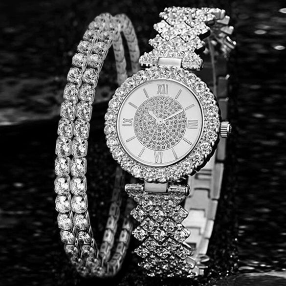 Women's Watches Alloy Gold Pin Buckle Round Dial Leisure Style