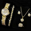 Women's Watches Alloy Gold Pin Buckle Round Dial Leisure Style