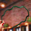Women's Wavy Frosted Resin Hair Hoop Headband Solid Color Nonslip Hairband Handmade Simple Everyday Hair Accessory