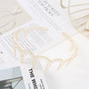 Women's Wavy Headband Pc Material Baking Paint Process