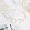 Women's Wavy Headband Pc Material Baking Paint Process