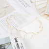 Women's Wavy Headband Pc Material Baking Paint Process