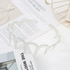 Women's Wavy Headband Pc Material Baking Paint Process