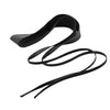 Women's Wide Imitation Leather Waist Belt With Double Ring Bow Design For Elegant Fashion Outfits