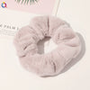 Women's Wool And Cloth Handmade Striped Large Intestine Hair Ring Hair Accessories
