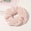 Women's Wool And Cloth Handmade Striped Large Intestine Hair Ring Hair Accessories