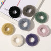 Women's Wool Handmade Simple Geometric Hair Accessories Hair Rope With Large Bow