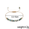 Women's Woven Stone Bracelet Geometric Style Braiding Hand Jewelry