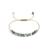 Women's Woven Stone Bracelet Geometric Style Braiding Hand Jewelry
