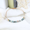 Women's Woven Stone Bracelet Geometric Style Braiding Hand Jewelry