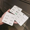 Women's Zinc Alloy And Stainless Steel Geometric Oneweek Earring Set With Diamond Design