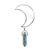 Women's Zinc Alloy Geometric Moon And Hexagonal Pendant Hairpin Retro Minimalist Hair Accessory