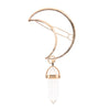 Women's Zinc Alloy Geometric Moon And Hexagonal Pendant Hairpin Retro Minimalist Hair Accessory