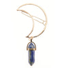 Women's Zinc Alloy Geometric Moon And Hexagonal Pendant Hairpin Retro Minimalist Hair Accessory