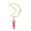 Women's Zinc Alloy Geometric Moon And Hexagonal Pendant Hairpin Retro Minimalist Hair Accessory