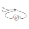 Women's Zinc Alloy Heartshaped Necklace With Electroplated Horse Zodiac Pendant And Geometric Animal Design Fashion Jewelry Gift