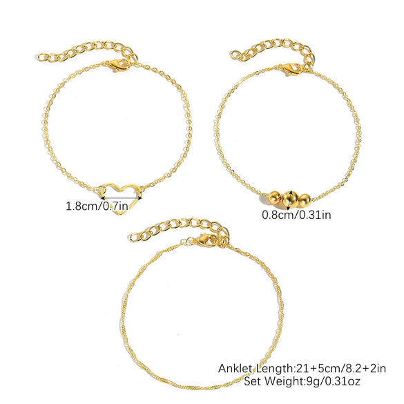 Women's Zinc Alloy Simple Multilayer Bracelet With Bow Drop Shape Star Geometric Animal Zodiac Letter Number Text Patterns And Electroplating Treatment